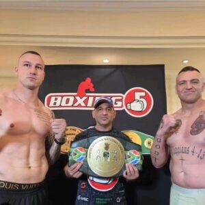 THOMPSON FACES POTGIETER, AGAIN