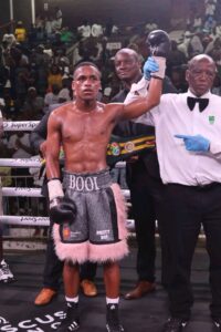 BOOI DETERMINED TO WIN 