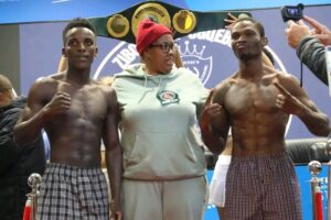 BOXERS READY TO RUMBLE