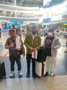 CAFU OPPONENT LANDS IN SA
