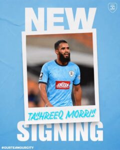 MORRIS JOINS DBN CITY