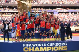 LA ROJA WIN SECOND WORLD CUP TROPHY