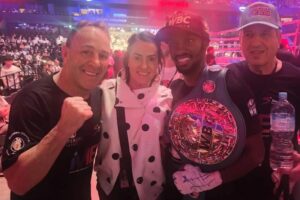 MALAJIKA WINS ANOTHER WORLD TITLE AS HE CAPTURES WBC BELT