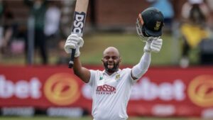 BAVUMA KNOCKS FIFTH TEST CENTURY 